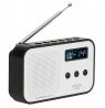 Adler | Digital radio PLL AM/FM | AD 1907 | Alarm function | White/Black