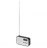 Adler | Digital radio PLL AM/FM | AD 1907 | Alarm function | White/Black