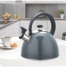 Nerūd.plieno virdulys 2,5L Maestro MR-1302(pilkas)