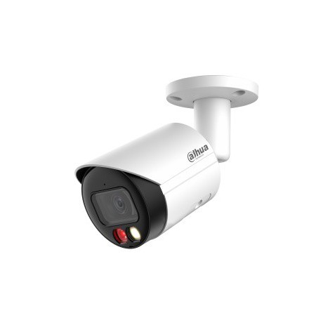Dahua Bullet IPC-HFW2849S-S-IL-0360B F3.6 (Balta, 8MP 4K UHD, ~87°, IR+balta šviesa 30m, IP67)