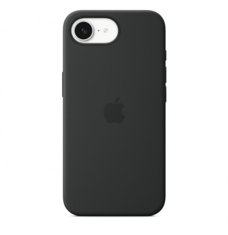 Apple iPhone 16e Silicone Case Black