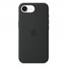 Apple iPhone 16e Silicone Case Black