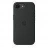 Apple iPhone 16e Silicone Case Black