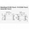 Hob and Hood (2in1) ELICA NIKOLATESLA FIT RAW BR/A/72