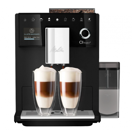 MELITTA F630–112 CI TOUCH automatinis kavos aparatas, juoda