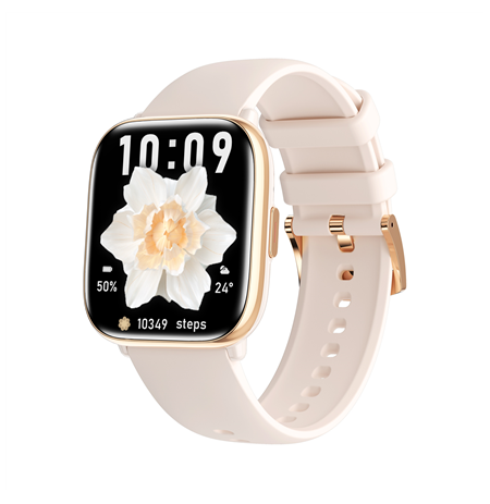 myPhone Watch Pastel | Smart watch | AMOLED | 1.75" | Waterproof | Cold Cream