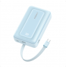 Anker | Power Bank with Built-In USB-C Cable | A1689031 | 20000 mAh | 30W Output | Blue