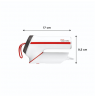 Polti Steamer | PLEU0272 Vaporella Vertical Styler GSM50R | Handheld | 800 W | 0.085 L | 16 g/min | White/Red