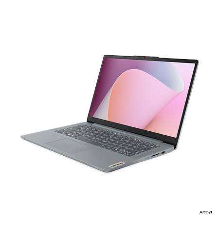 Lenovo IdeaPad Slim 3 14AMN8 | Arctic Grey | 14 " | IPS | FHD | 1920 x 1080 pixels | Anti-glare | AMD Ryzen 5 | 7520U | 16 GB |