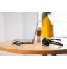 POLY Voyager 4320 Belaidės ausinės, USB-C +BT700 dongle, Juoda