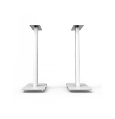 KANTO AUDIO 26" UNIVERSAL BOOKSHELF SPEAKER STANDS - WHITE (PAIR)