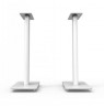 KANTO AUDIO 26" UNIVERSAL BOOKSHELF SPEAKER STANDS - WHITE (PAIR)