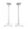 KANTO AUDIO 34" UNIVERSAL BOOKSHELF SPEAKER FLOOR STAND - WHITE (PAIR)
