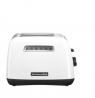 KitchenAid Classic Toaster | 5KMT2115EWH | Power 1100 W | Number of slots 2 | Housing material Metal | Stainless Steel