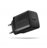 AXAGON Wallcharger 1x port USB-C, PD3.0/PPS/QC4+/AFC/FCP/Apple, 20W | ACU-PD20