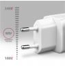 AXAGON Wallcharger 1x port USB-C, PD3.0 / PPS /QC4+/AFC/FCP/Apple, 20W | ACU-PD20W