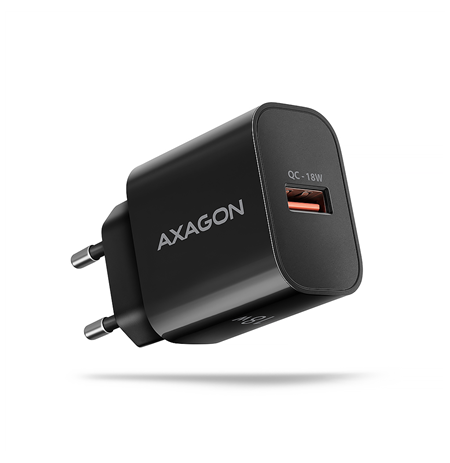 AXAGON Wallcharger 1x port USB-A, QC3.0/AFC/FCP/Apple, 18W | ACU-QC18