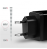 AXAGON Dual wallcharger 240V/2x USB port QC3.0/AFC/FCP and 5V-1.2A, 24W | ACU-QS24