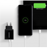 AXAGON Dual wallcharger 240V/2x USB port QC3.0/AFC/FCP and 5V-1.2A, 24W | ACU-QS24
