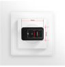 AXAGON Dual wallcharger 240V/2x USB port QC3.0/AFC/FCP and 5V-1.2A, 24W | ACU-QS24