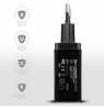 AXAGON Dual wall charger 240V/2x port 5V-2.2A and 5V-1A, 16W | ACU-DS16