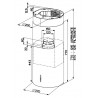 Gartraukis FABER CYLIND I.EVO PLUS WH GLOSS A37/2