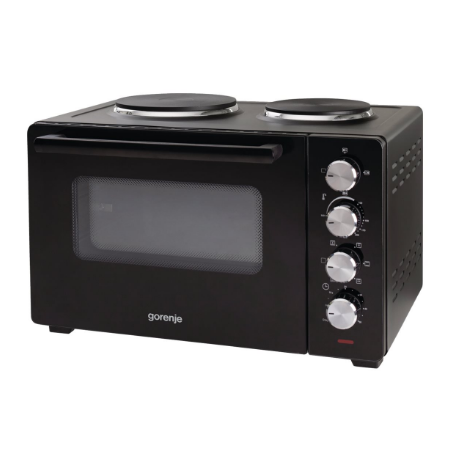 Gorenje | Mini Oven | OM30GBX | 30 L | Number of burners/cooking zones 2 | 1600 W | Black