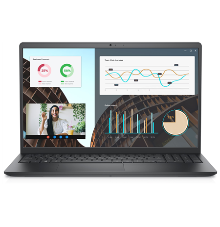 Dell Vostro 15 3530 | Black | 15.6 " | WVA | FHD | 1920 x 1080 pixels | 120 Hz | Anti-glare | Intel Core i5 | i5-1334U | 16 GB |