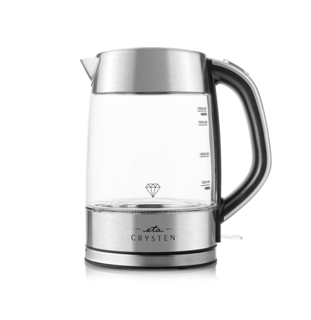 ETA Kettle | ETA415490000 Crysten | Electric | 2100 W | 1.7 L | Glass | 360° rotational base | Glass