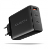 AXAGON GaN wallcharger, 3x port (USB-A + 2x USB-C), PD3.0/PPS/QC4+/SFC2.0/AFC/SCP/FCP/Apple, 100W | ACU-DPQ100
