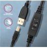 AXAGON USB repeater cable, 15m | ADR-215B | USB Type A - USB Type B