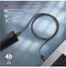 AXAGON Data and charging USB4 Gen 3x2 cable, 1 m | BUCM432-CM10AB | USB Type C - USB Type C
