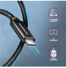 AXAGON Data and charging USB4 Gen 3x2 cable, 1 m | BUCM3-CM15AB | USB Type C - USB Type C