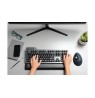 Kensington ProFit Ergo TB550 Trackball Belaidė pelė, RF Wireless + Bluetooth, 1600 DPI, Black/Grey