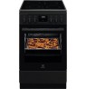 Juodos matinės spalvos el. keraminė viryklė ElectroluxLKR564276K