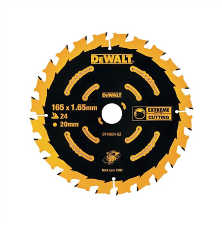 DEWALT | DT10624-QZ Cutting Disc for Wood, 165 x 20 mm