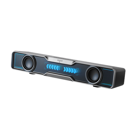 Edifier | PC Speaker with Quality Sound and Splendid Light Effects | QS30 | 2.5W + 2.5W W | Bluetooth | Black | ≥ 85 dB | Wire