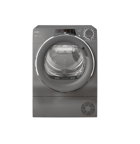 Candy Dryer Machine | ROE H9A2TCERX-S | Energy efficiency class A++ | Front loading | 9 kg | Heat pump | 5 digit | Depth 61.1 cm