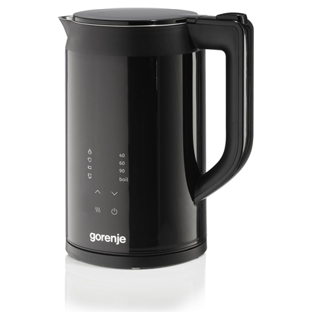 Gorenje Kettle | K17DWDII | Electric | 2200 W | 1.7 L | Stainless Steel | 360° rotational base | Black
