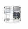 Candy Dishwasher | CF 3C7F0W | Free standing | Width 60 cm | Number of place settings 13 | Number of programs 8 | Energy efficie