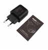 Travel Charger 17W 2xUSB-A By Musthavz  Black