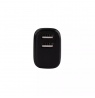 Travel Charger 17W 2xUSB-A By Musthavz  Black