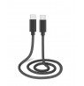 USB-C to USB-C Braided Cable 1.0 m 100W by Musthavz Black