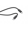 USB-C to USB-C Braided Cable 1.0 m 100W by Musthavz Black