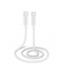 USB-C to USB-C Braided Cable 1.0 m 100W by Musthavz White