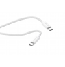 USB-C to USB-C Braided Cable 1.0 m 100W by Musthavz White