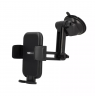 Universal Car Holder with Suction Cup by Musthavz Black