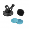 Magnetic Car Holder with Suction Cup by Musthavz Black