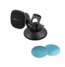 Magnetic Car Holder with Suction Cup by Musthavz Black
