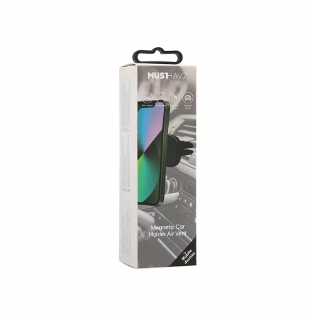 Universal Magnetic Car Holder by Musthavz Black